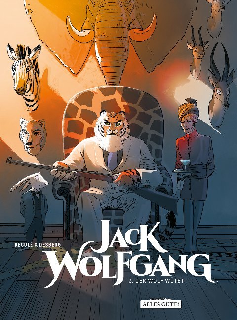 Cover: 9783965820098 | Jack Wolfgang - Der Wolf wütet | Stephen Desberg | Buch | 64 S. | 2019