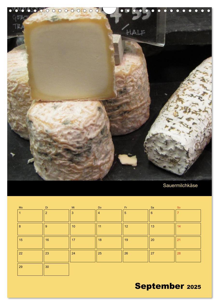 Bild: 9783457064467 | Alles Käse / Planer (Wandkalender 2025 DIN A3 hoch), CALVENDO...