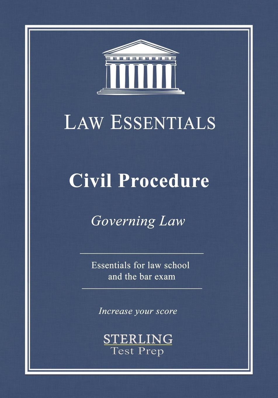 Cover: 9781954725218 | Civil Procedure, Law Essentials | Sterling Test Prep (u. a.) | Buch