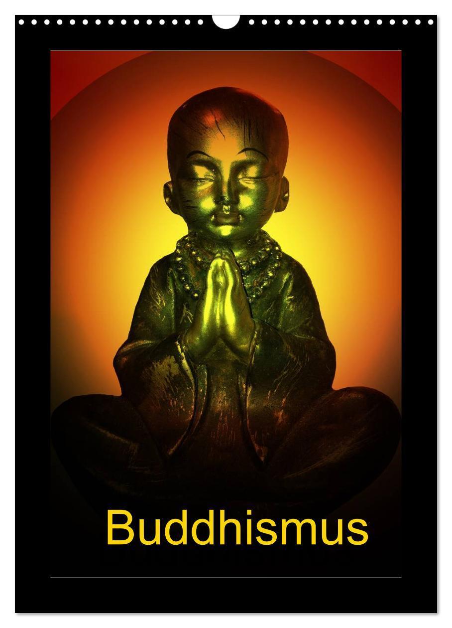 Cover: 9783383558511 | Buddhismus (Wandkalender 2024 DIN A3 hoch), CALVENDO Monatskalender