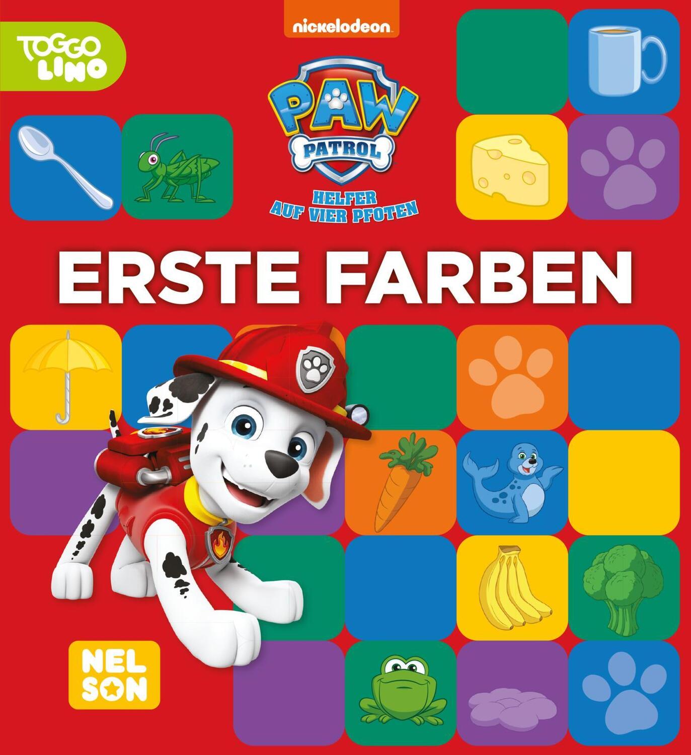 Cover: 9783845125343 | PAW Patrol Lernbuch: Erste Farben | Buch | PAW Patrol | 10 S. | 2024