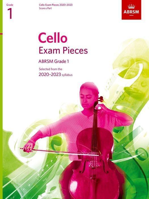 Cover: 9781786012289 | Cello Exam Pieces 2020-2023 Grade 1 | Score And Part | ABRSM | 2019