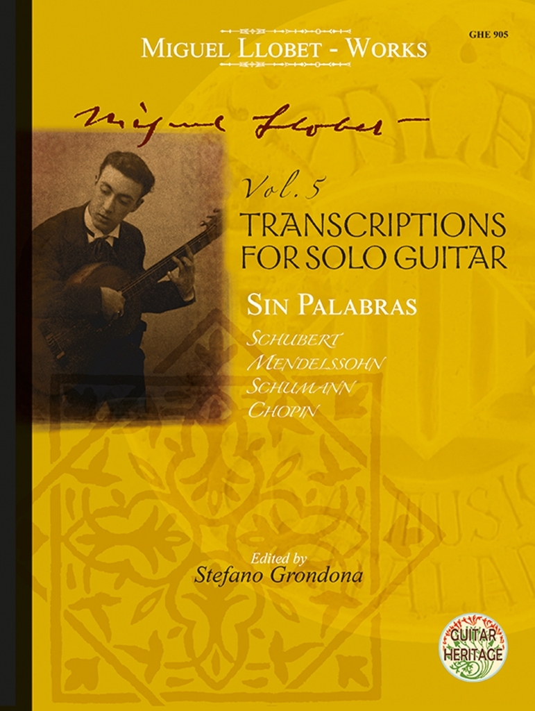 Cover: 9783890449050 | Transcriptions for Solo Guitar | Sin palabras. Band 5. Gitarre. | 2021