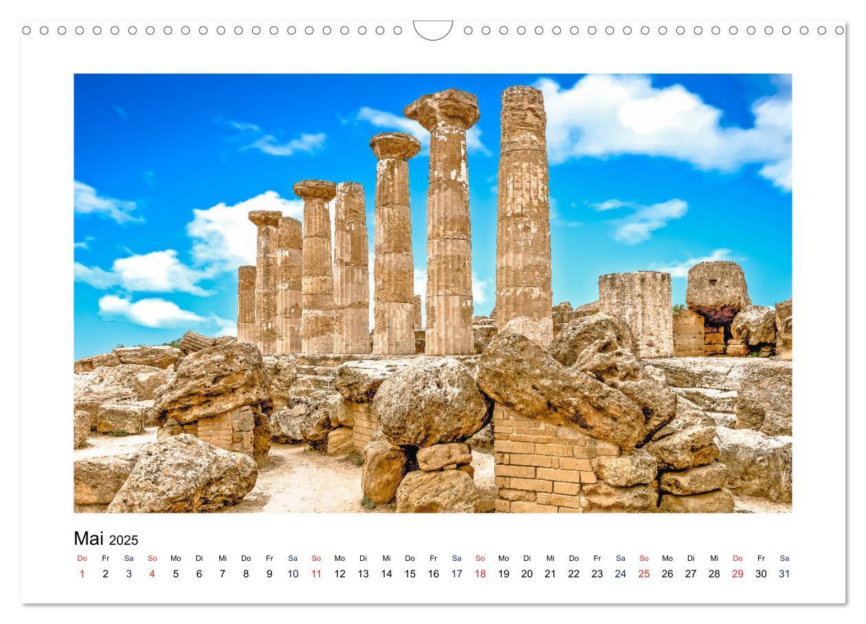 Bild: 9783435317752 | Sizilien - Von Palermo nach Syrakus (Wandkalender 2025 DIN A3...