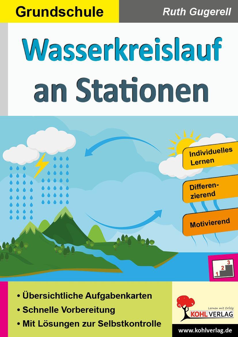 Cover: 9783985582990 | Wasserkreislauf an Stationen / Grundschule | Ruth Gugerell | Buch