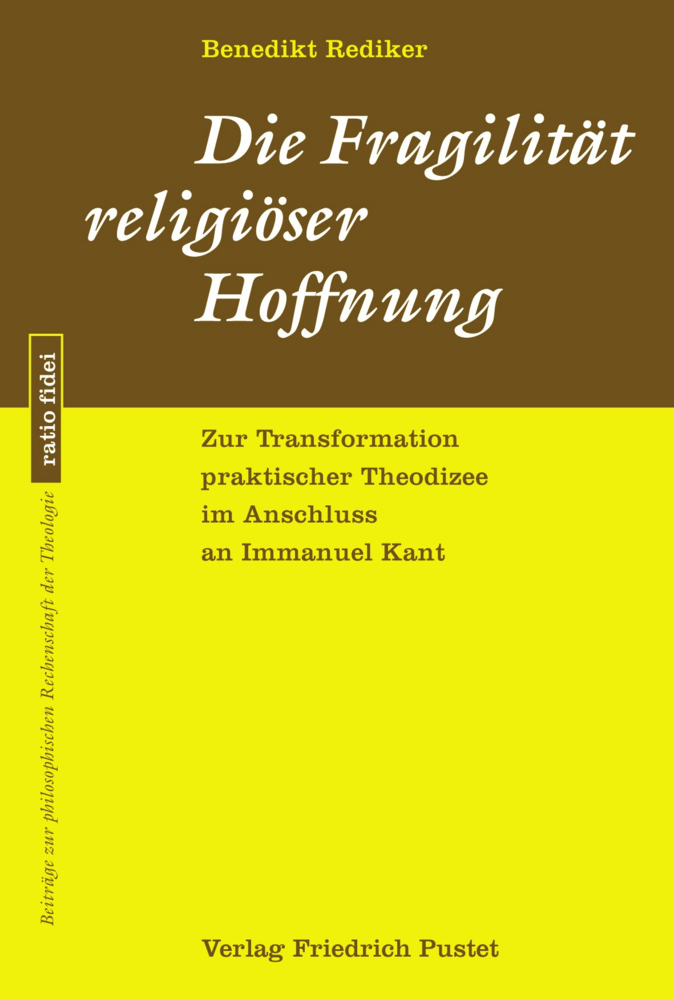 Cover: 9783791733012 | Die Fragilität religiöser Hoffnung | Benedikt Rediker | Taschenbuch