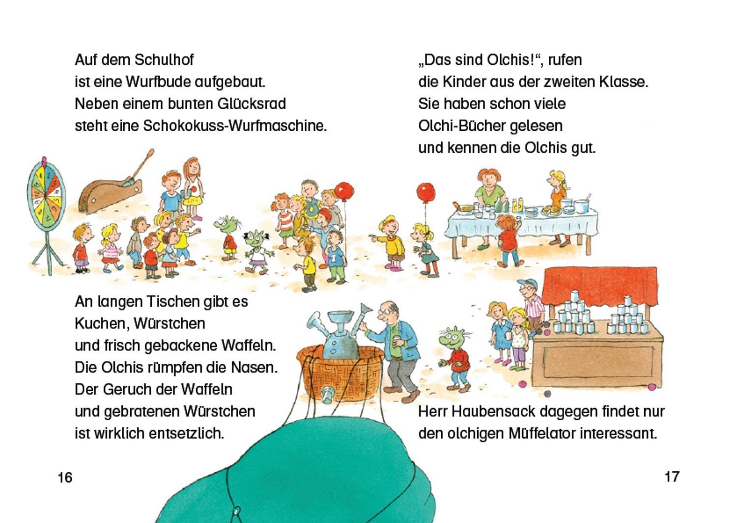 Bild: 9783789112898 | Die Olchis auf dem Schulfest | Erhard Dietl | Buch | Lesestarter