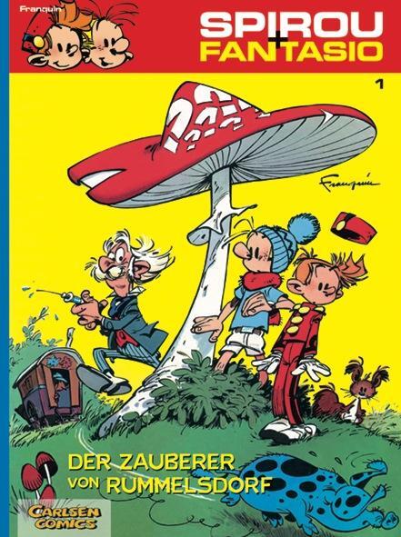 Cover: 9783551772015 | Spirou und Fantasio 01. Der Zauberer von Rummelsdorf | Andre Franquin