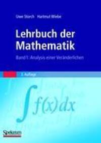 Cover: 9783827425744 | Lehrbuch der Mathematik, Band 1 | Analysis einer Veränderlichen | Buch