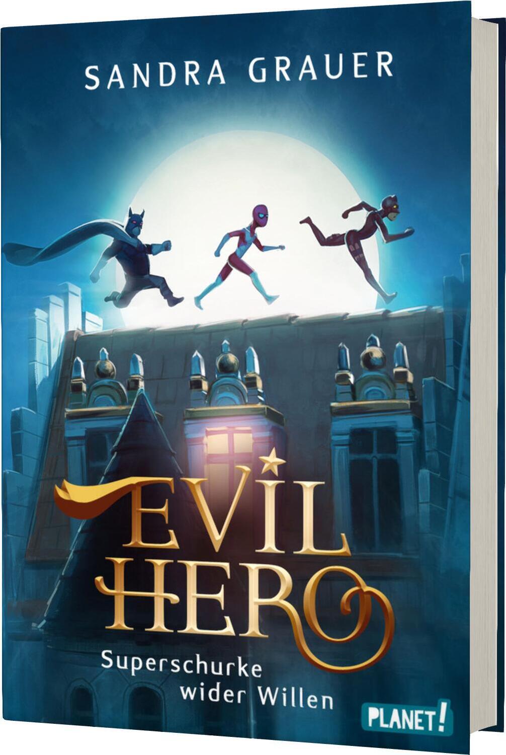 Cover: 9783522505482 | Evil Hero | Superschurke wider Willen | Sandra Grauer | Buch | 352 S.