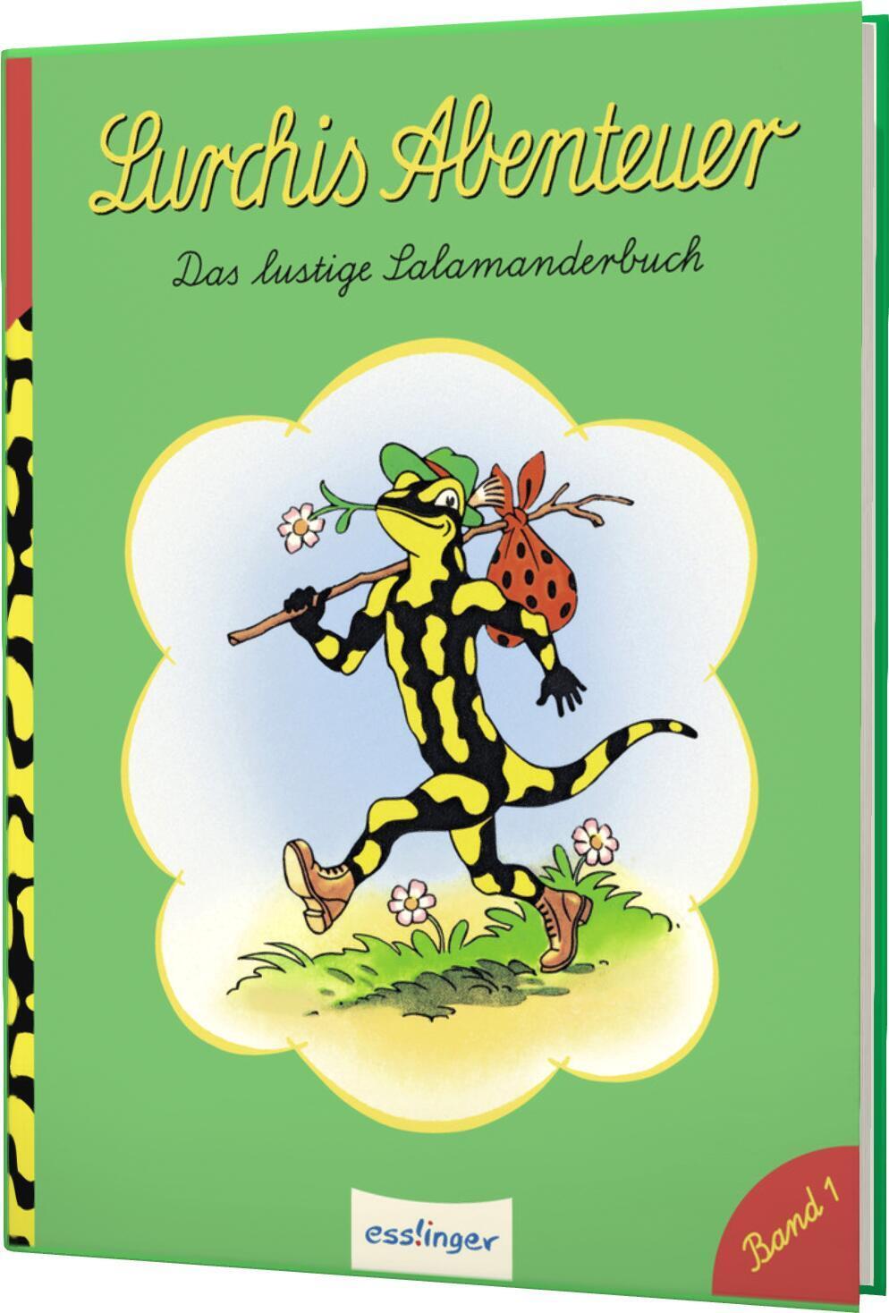 Cover: 9783480235032 | Lurchis Abenteuer 1: Das lustige Salamanderbuch | Erwin Kühlewein