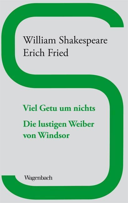 Cover: 9783803127228 | Viel Getu um Nichts/Die lustigen Weiber von Windsor | Shakespeare