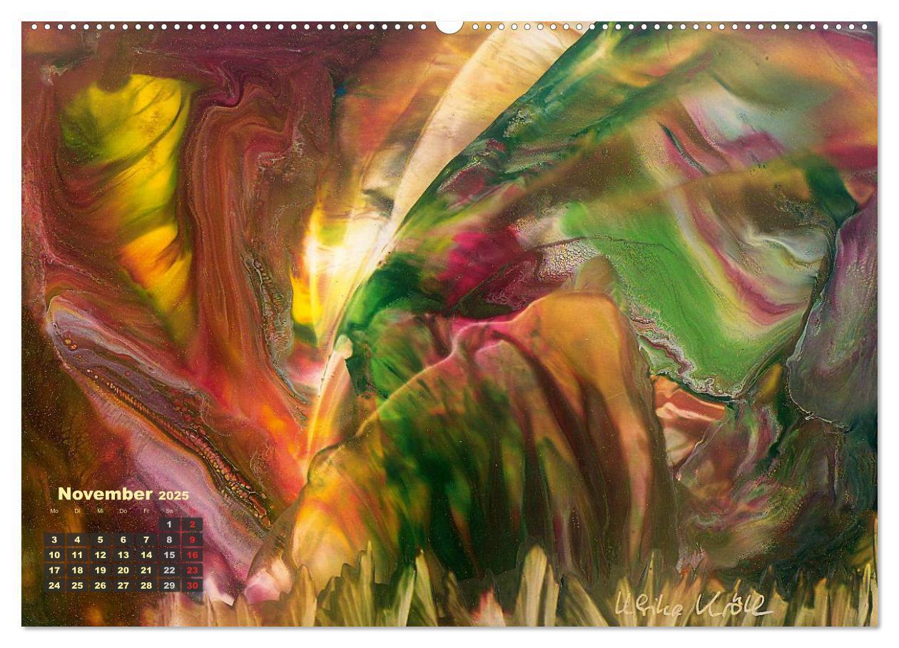 Bild: 9783435812134 | Encaustic Kunstkalender 2025 (Wandkalender 2025 DIN A2 quer),...