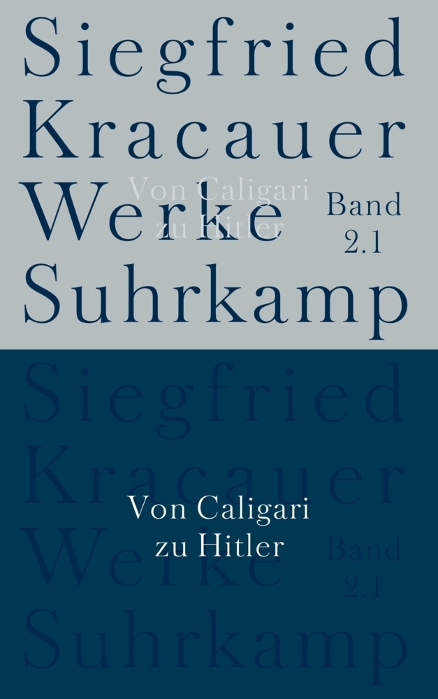 Cover: 9783518583326 | Von Caligari zu Hitler | Siegfried Kracauer | Buch | 2012 | Suhrkamp
