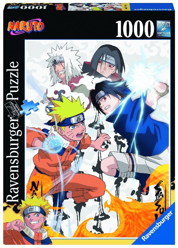 Cover: 4005556174492 | Ravensburger Puzzle 17449 - Naruto vs. Sasuke - 1000 Teile Naruto...