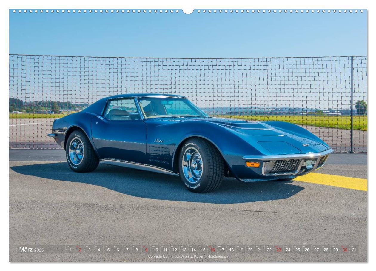 Bild: 9783435572960 | Corvette - Die US Ikone 2025 (Wandkalender 2025 DIN A2 quer),...