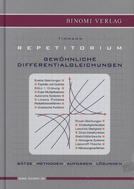 Cover: 9783446476035 | Repetitorium Gewöhnliche Differentialgleichungen | Steffen Timmann