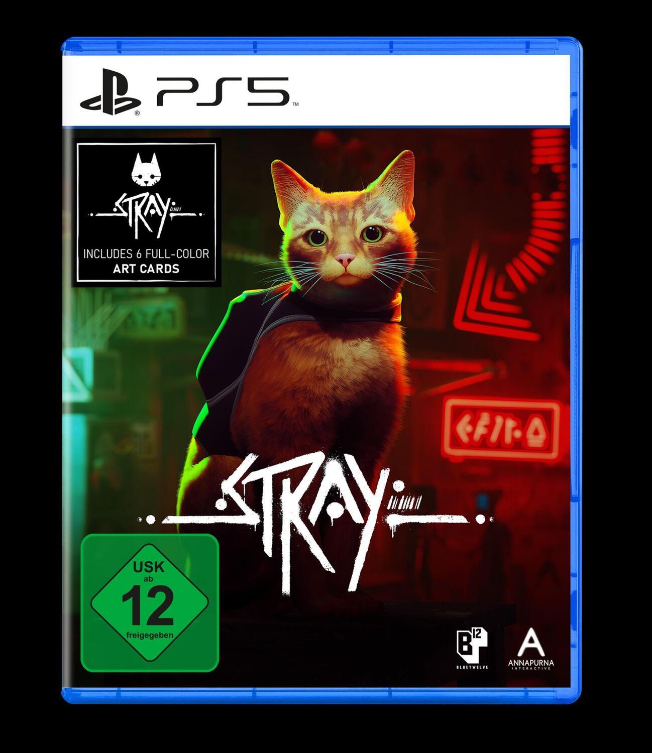 Cover: 811949035219 | Stray (PlayStation PS5) | Blu-ray Disc | Deutsch | 2022 | Sony