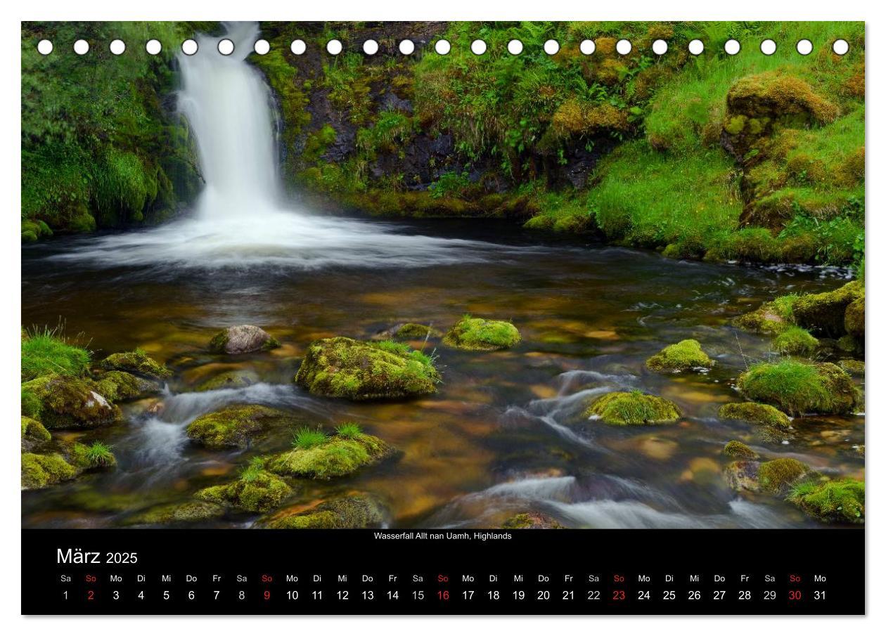 Bild: 9783435783991 | Schottland (Tischkalender 2025 DIN A5 quer), CALVENDO Monatskalender