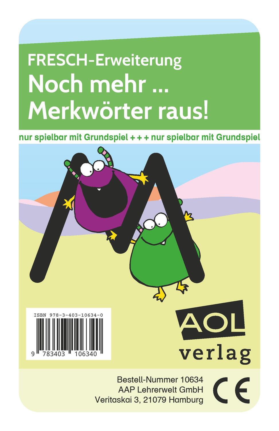 Cover: 9783403106340 | FRESCH-Erweiterung: Noch mehr... Merkwörter raus! | Corinne Zimmermann