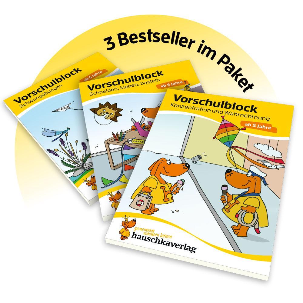 Bild: 9783754280034 | Vorschulblock-Paket ab 5 Jahre - Feinmotorik und Konzentration...