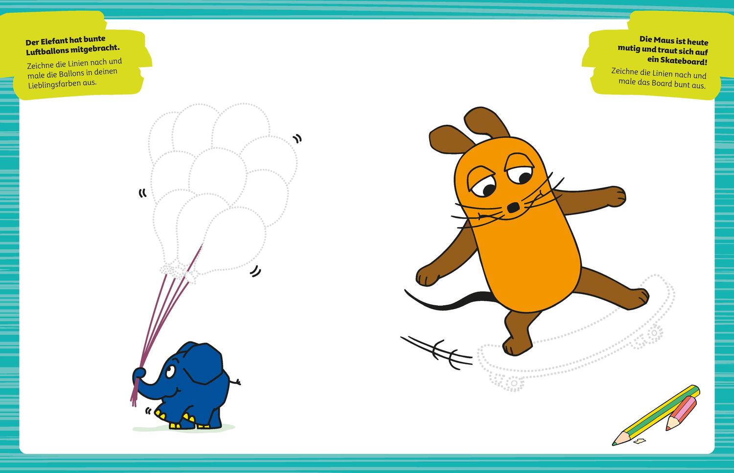Bild: 9783987640544 | Zeichnen lernen mit der Maus. Zeichenschule für Kinder ab 5 Jahren