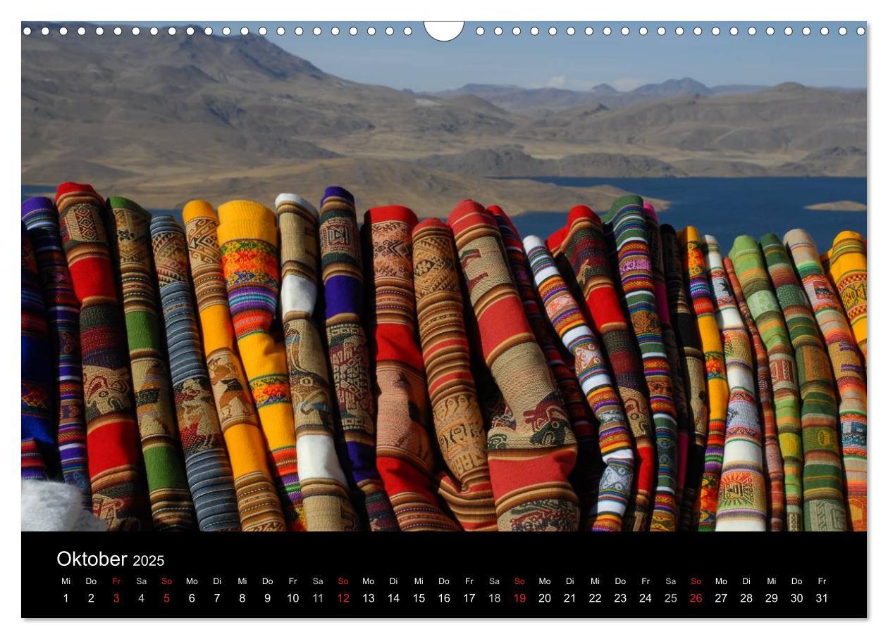 Bild: 9783435748891 | Peru ¿ unterwegs (Wandkalender 2025 DIN A3 quer), CALVENDO...