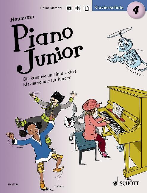 Cover: 9783795706111 | Piano Junior: Klavierschule 4 | Hans-Günter Heumann | Taschenbuch