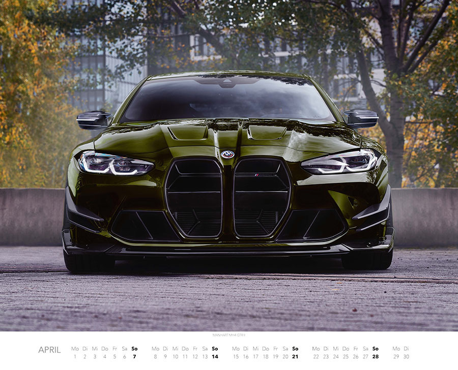 Bild: 9783966646550 | Faszination BMW M Kalender 2024 | High-Performance Automobile | Stein
