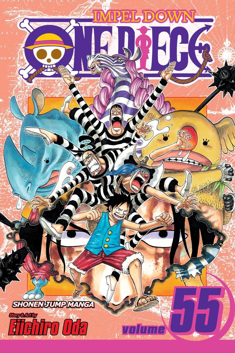 Cover: 9781421534718 | One Piece, Vol. 55 | Eiichiro Oda | Taschenbuch | Englisch | 2010