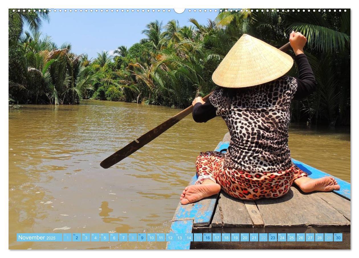 Bild: 9783435727575 | Vielseitiges Vietnam (Wandkalender 2025 DIN A2 quer), CALVENDO...