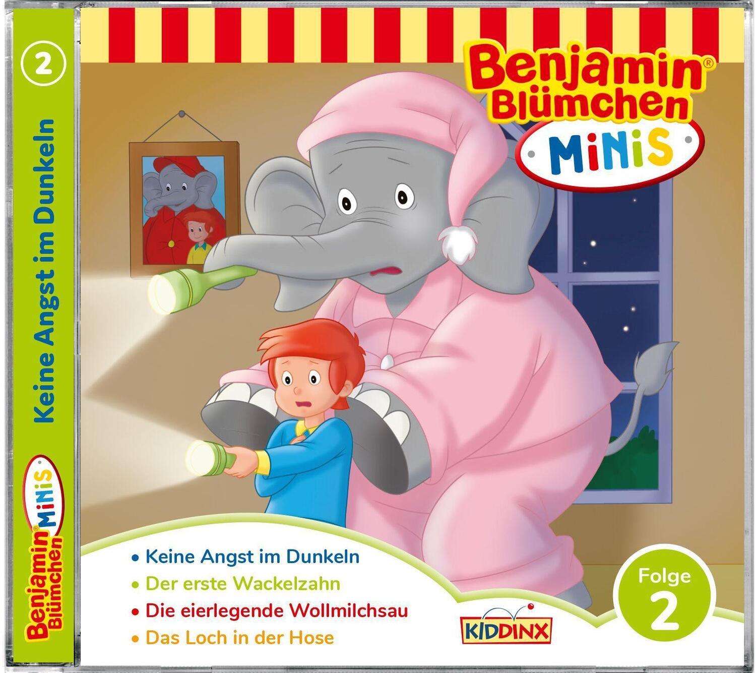 Cover: 4001504243029 | Folge 2:Keine Angst im Dunkeln | Benjamin Blümchen Minis | Audio-CD