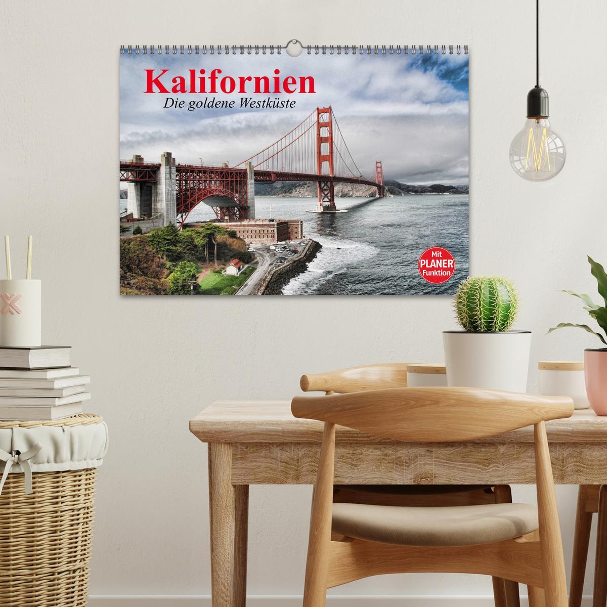 Bild: 9783435529803 | Kalifornien. Die goldene Westküste (Wandkalender 2025 DIN A3 quer),...