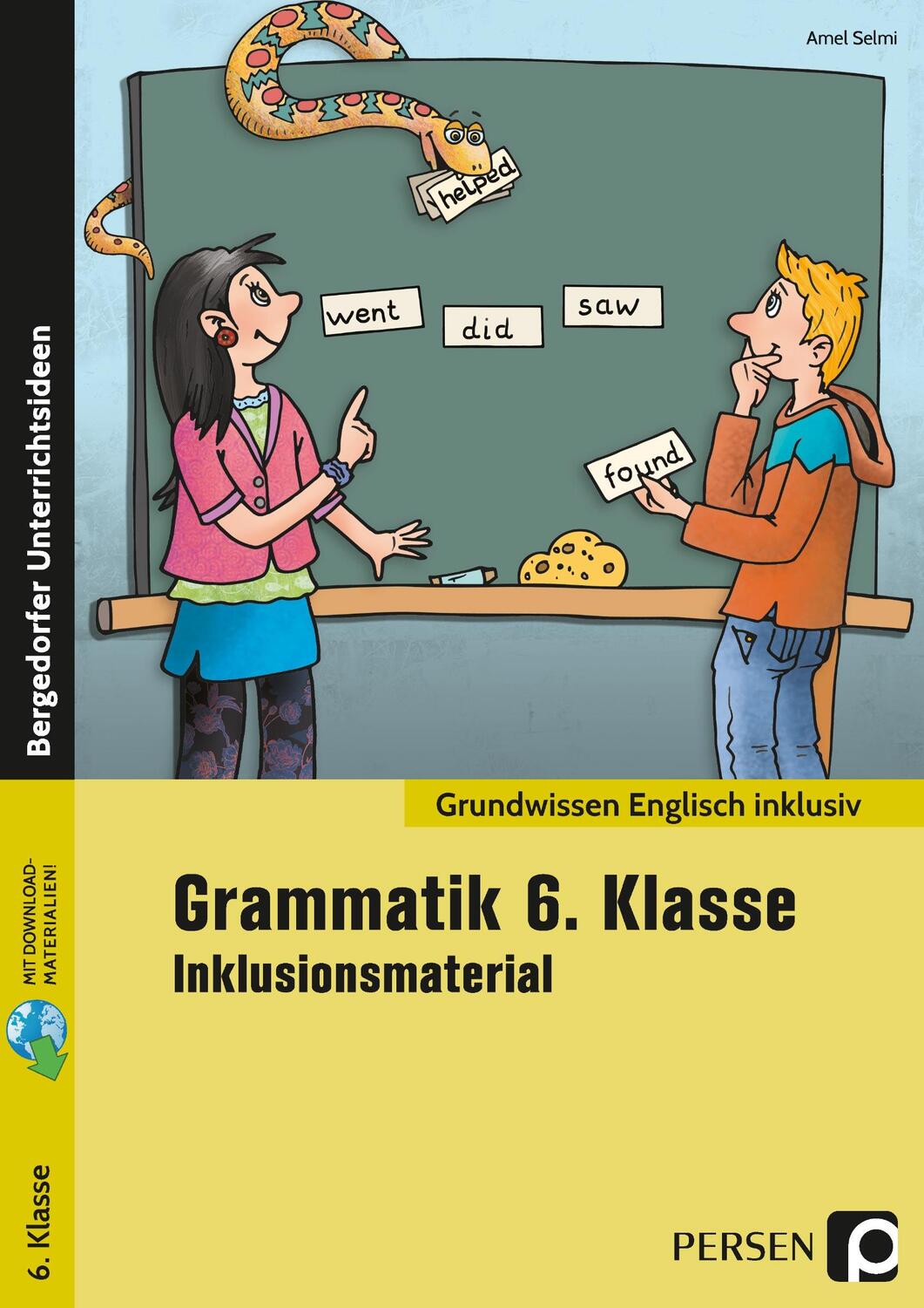 Cover: 9783403207733 | Grammatik 6. Klasse - Inklusionsmaterial Englisch | Amel Selmi | 2022