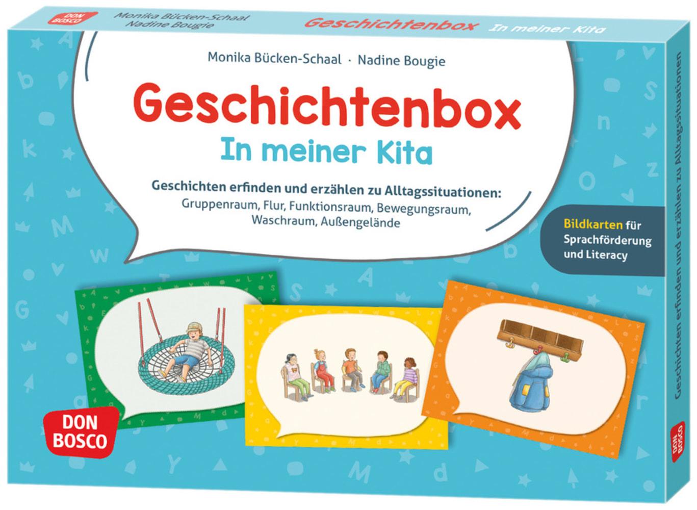 Cover: 4260694921678 | Geschichtenbox: In meiner Kita | Monika Bücken-Schaal | Box | 24 S.