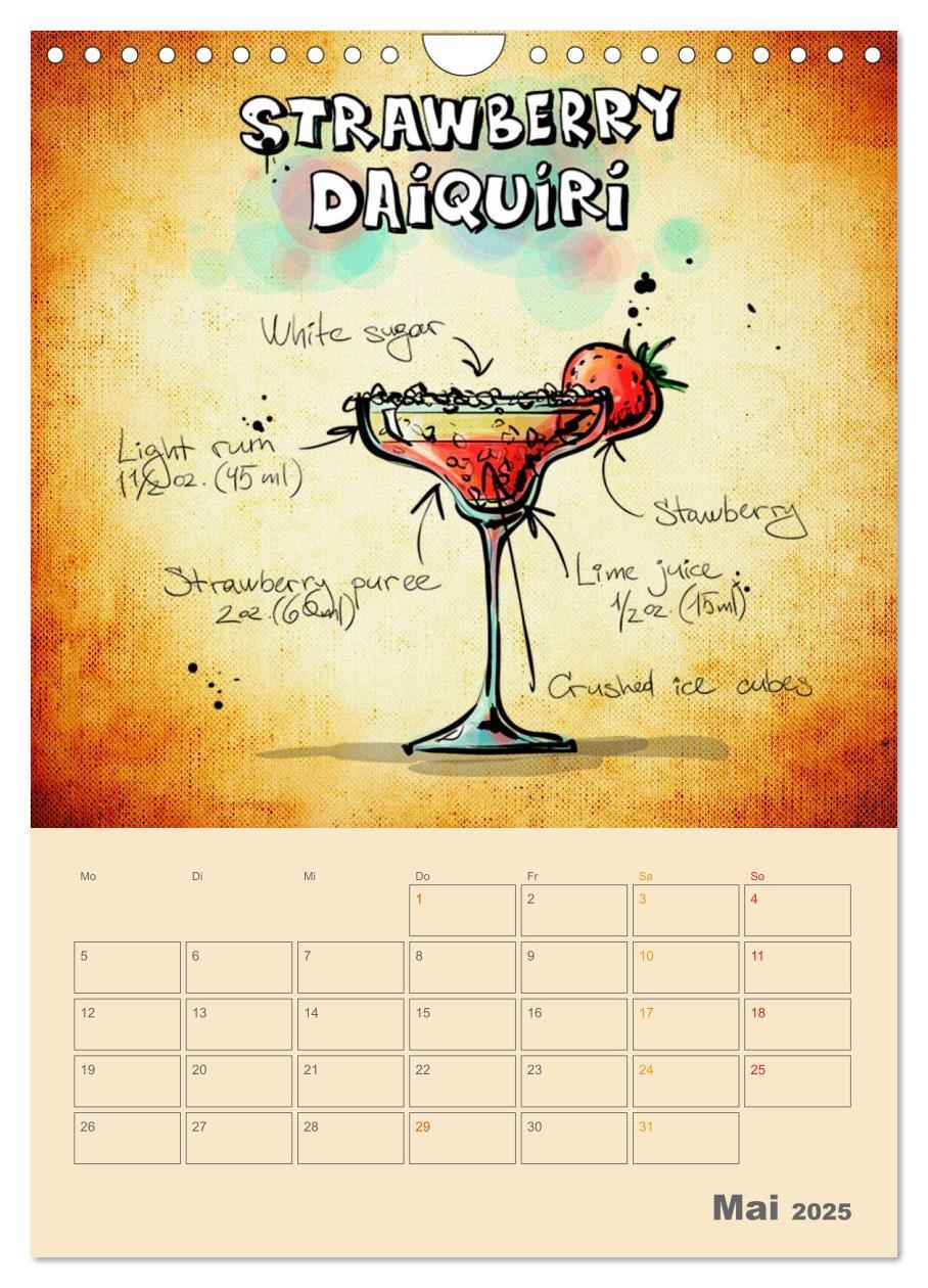 Bild: 9783457038499 | Coole Cocktails (Wandkalender 2025 DIN A4 hoch), CALVENDO...