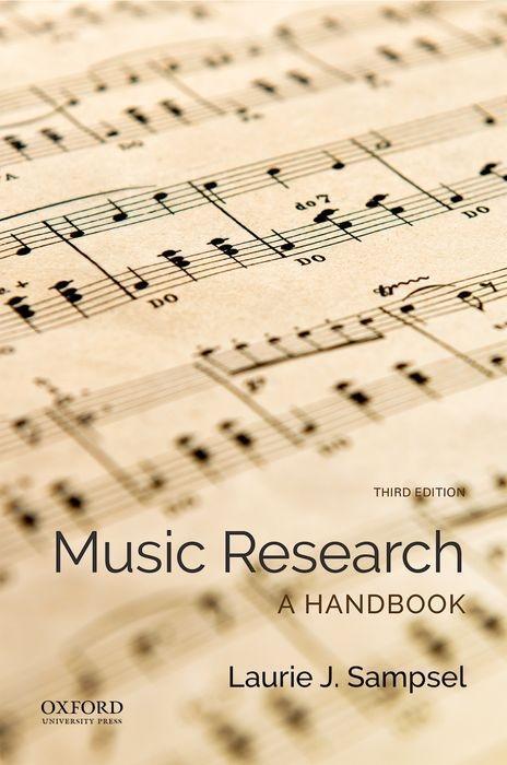 Cover: 9780190644505 | Sampsel, L: Music Research | A Handbook | Laurie Sampsel | Taschenbuch