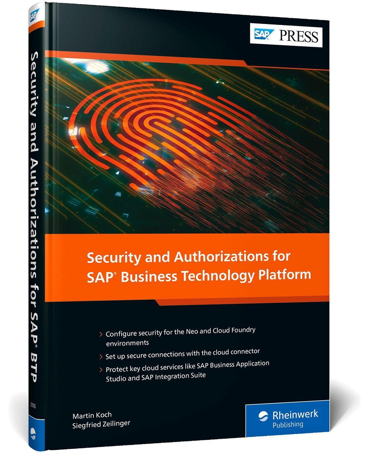 Cover: 9781493223558 | Security and Authorizations for SAP Business Technology Platform