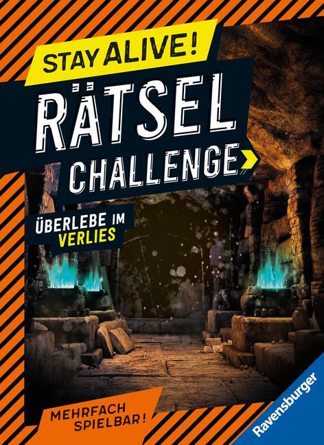 Cover: 9783473489565 | Ravensburger Stay alive! Rätsel-Challenge - Überlebe im Verlies -...