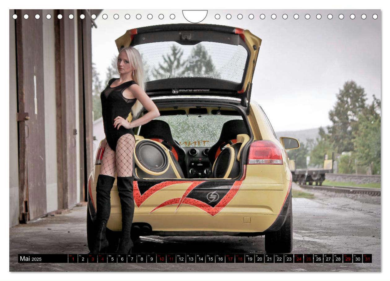 Bild: 9783435399086 | Heiße Frauen und schnelle Autos (Wandkalender 2025 DIN A4 quer),...