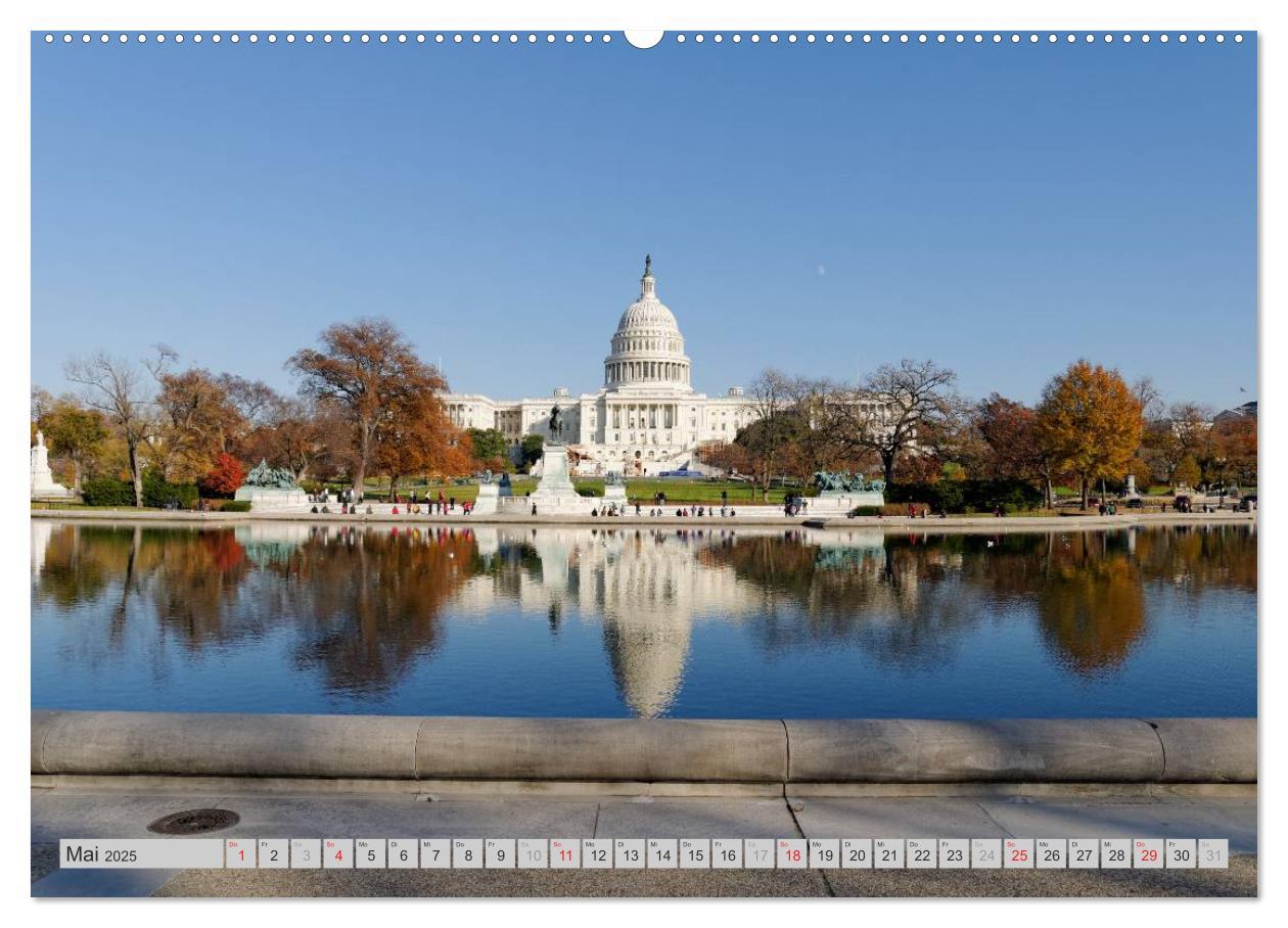 Bild: 9783435719099 | Washington D.C. (Wandkalender 2025 DIN A2 quer), CALVENDO...