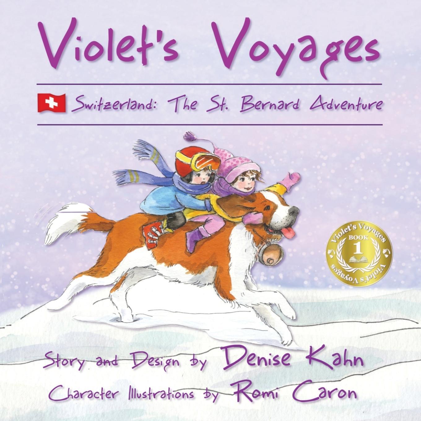 Cover: 9780997823141 | Violet's Voyages | Switzerland: The St. Bernard Adventure | Kahn