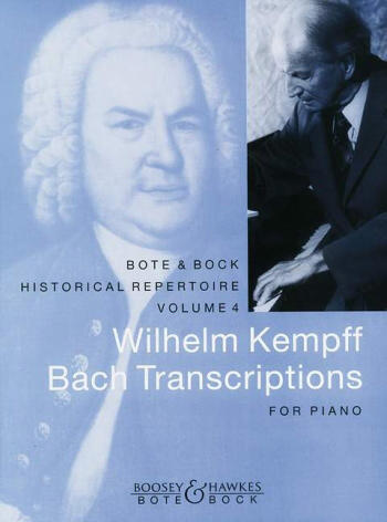 Cover: 9790202518755 | Bach Transtricption | Für Piano | Kempff | Broschüre | Deutsch | 2018