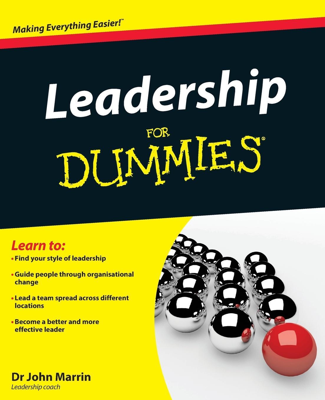 Cover: 9780470972113 | Leadership For Dummies | John Marrin | Taschenbuch | Paperback | 2012
