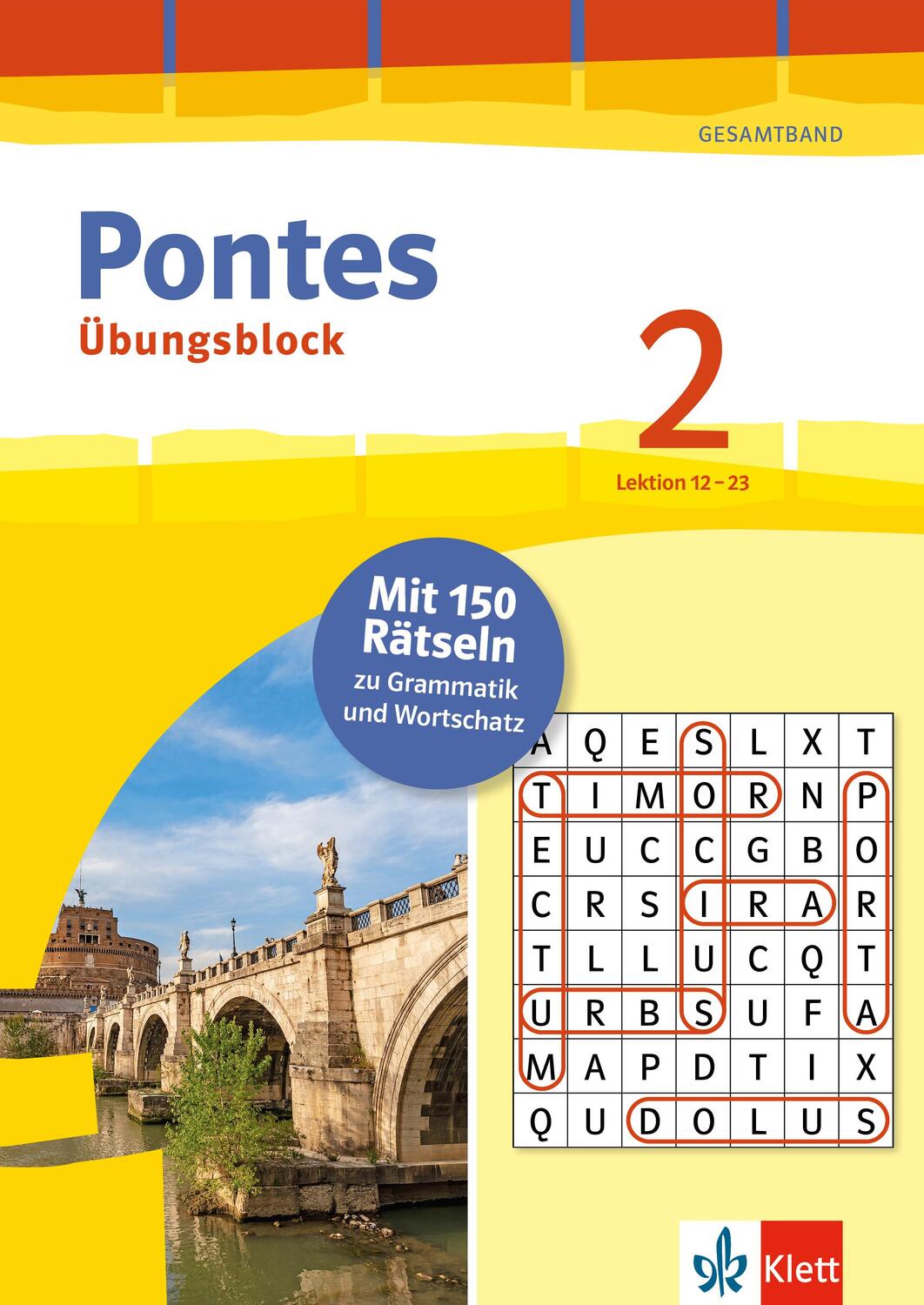 Cover: 9783129261552 | Pontes 2 Gesamtband (ab 2020) - Übungsblock zum Schulbuch 2. Lernjahr