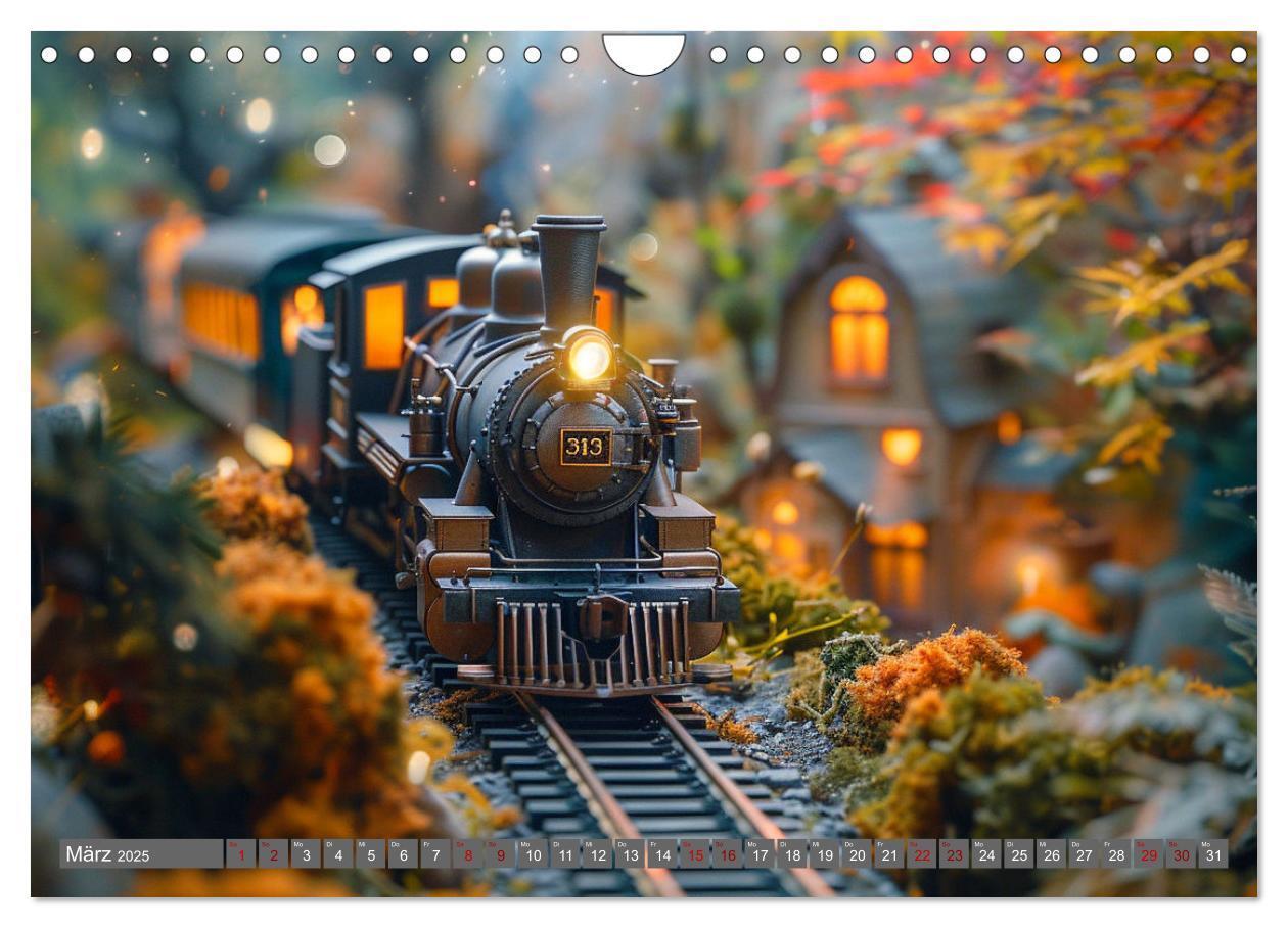 Bild: 9783435371952 | Modelleisenbahnen sind cool (Wandkalender 2025 DIN A4 quer),...