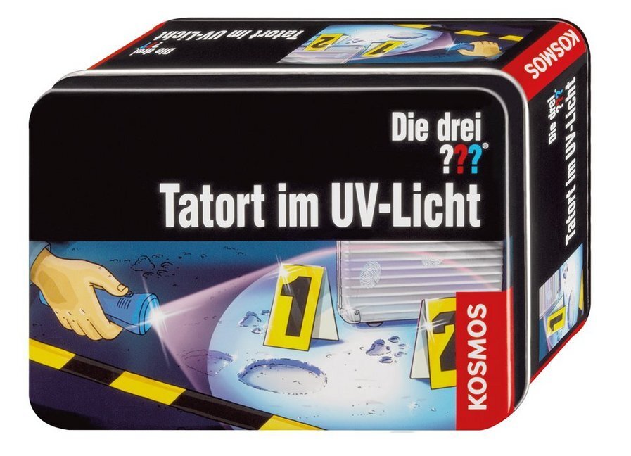 Cover: 4002051631925 | Die drei ??? Tatort im UV-Licht | Stück | In Metalldose | Deutsch
