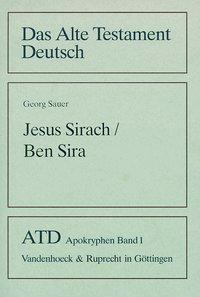 Cover: 9783525514016 | Jesus Sirach/Ben Sira | Georg Sauer | Taschenbuch | 351 S. | Deutsch