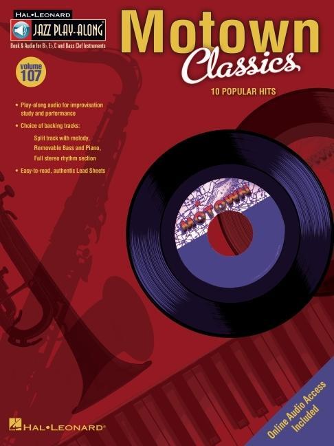 Cover: 9781423456186 | Motown Classics - Jazz Play-Along Volume 107 Book/Online Audio...
