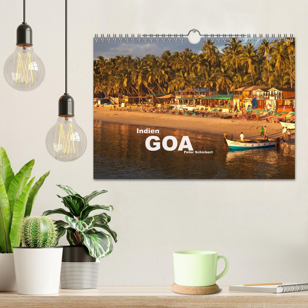 Bild: 9783435626557 | Indien - Goa (Wandkalender 2025 DIN A4 quer), CALVENDO Monatskalender